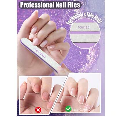 1/3/5/10/20 chiếc 100/180 chiếc dũa móng tay hình thuyền bằng gỗ hai mặt, có thể giặt và khử trùng, dụng cụ đánh bóng móng tái sử dụng, phù hợp cho móng tự nhiên và nghệ thuật vẽ móng, lý tưởng cho sử dụng tại nhà và salon, dụng cụ chăm sóc móng, mùa tựu trường.