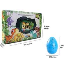 恐龙蛋水孵玩具，儿童益智玩具，创意新奇礼物，适合男孩女孩，生日和圣诞节礼物 - 混色 - 查看 8