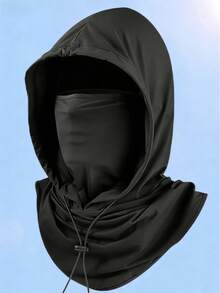 2/1 Hooded Full-Face Mask Sunshade Sleeve Cover, Summer Windproof Mask Neck Guard, Breathable Sunshade Protection Mask - Multicolor - View 17