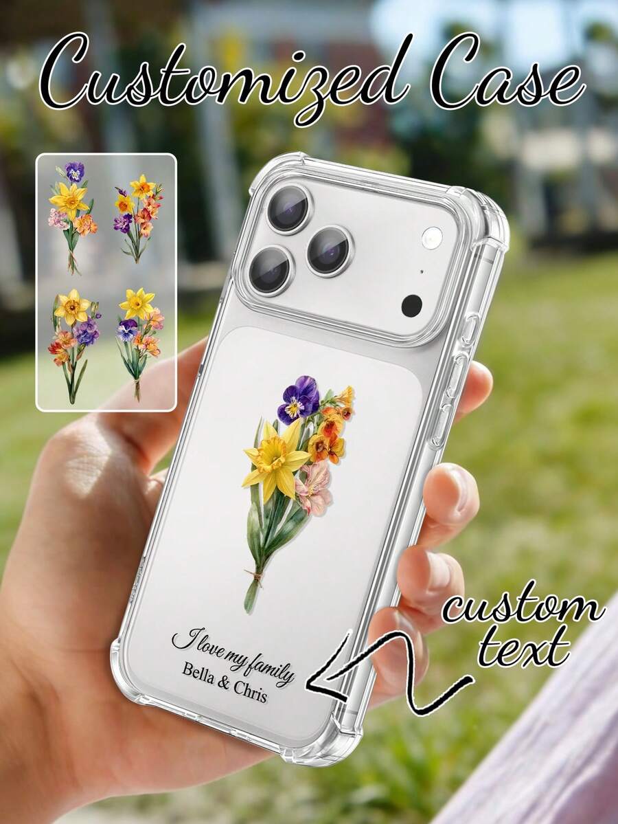 1. Ốp lưng điện thoại trong suốt chống rơi có thể tùy chỉnh với ảnh gia đình, người yêu và bạn bè, tương thích với các dòng 11/12/13/14/15/16 Pro/16 Plus/16 Pro Max/17/17/17/17 Air/17 Pro/17 Pro Max/ 9A/S24/S25 Ultra/S25 Plus/S25 Edge/A17/A07 và các mẫu như Moto G85. Thích hợp làm quà tặng Ngày Valentine cho người thân yêu. - Nhiều màu - Xem 1