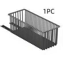 Sliding Drawer Cabinet Organizer Rack - Smooth Sliding, Space-Saving, Waterproof And Durable, Detachable, Suitable For Kitchen And Bathroom, Can Be Used For Utensil Storage, Spice Bottle Storage, Under Sink Cleaning Supplies Storage, Dish Organization, Cabinet Storage - Multicolor - View 12