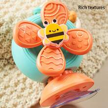 5-In-1 Rotating Snail Scented Toy, Snail Rotating Pinwheel Toy With Mini Fan, Fun Stress Relief Toy - Orange - View 2