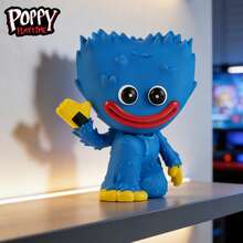 Poppy Playtime 1个官方授权“Blobby's Play Time”蓝色怪兽存钱罐，可爱恐怖风格大容量硬币储蓄盒，采用耐用PVC材质，适合桌面装饰收藏，是创意生日派对礼物和游戏粉丝的理想之选 - Poppy Playtime - 查看 12