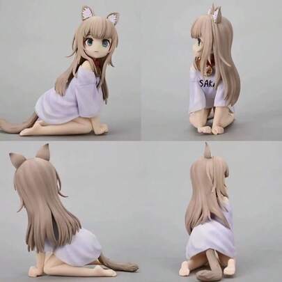 1个可爱动漫人物手办，动漫迷礼物，动漫模型装饰，汽车配件，动漫人物桌面摆件，适合卧室、游戏桌、家具装饰。动漫手办模型雕像桌面装饰收藏小礼物，适合万圣节、圣诞节、情人节、房间装饰，成人收藏模型，娃娃玩具