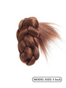 Tóc giả búi rối tự nhiên cho nữ, búi tóc kẹp càng cua, búi tóc giả bồng bềnh phía sau đầu. - Nhiều màu - Xem 3