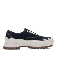 Giày Vans nam và nữ, giày đế cao Vibram DX chính hãng, giày derby, giày thường ngày cổ thấp, giày đôi VN0A5JLW6BT - màu đen - Xem 2