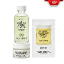 Youth To The People 护肤套装，30毫升超级食物洁面乳，15毫升空气感保湿霜，3毫升超级莓果梦幻面膜 - 3-Piece Set - 查看 2