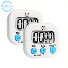 2pcs Digital Kitchen Timer, 5 Color Options, 99 Minute Countdown, LCD Display, Minute/Second Adjustment, Start/Stop/Reset, Magnetic Backing, Loud Alarm, Battery Powered - Batteries Not Included - Other - View 14
