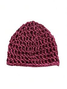 1 pieza Red de dormir para mujer, tocado de peluca, gorra de malla negra, gorro de chef de ganchillo ondulado, funda para moño esponjoso, adecuado para bailarinas de ballet - Multicolor - Ver 7