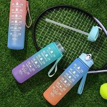 1pc 750ml Large Capacity PC Water Bottle, Sports & Fitness Portable Straw Cup, Suitable For Home, Outdoor, Travel - Multicolor - View 6