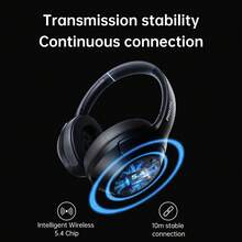 PHILIPS 飞利浦无线头戴式耳机，Type-C充电，游戏音乐耳机，无线运动耳机，超长续航，50小时播放时间 - 查看 4