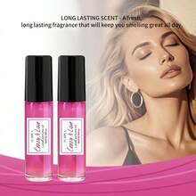 Crazy In Love Roll On Oil, Crazy In Love Perfume Long Lasting Portable Perfume, Pack Of 2 - 甜美風 - 查看 2