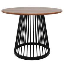 Dining Tables - Black White + MDF+Metal - View 9