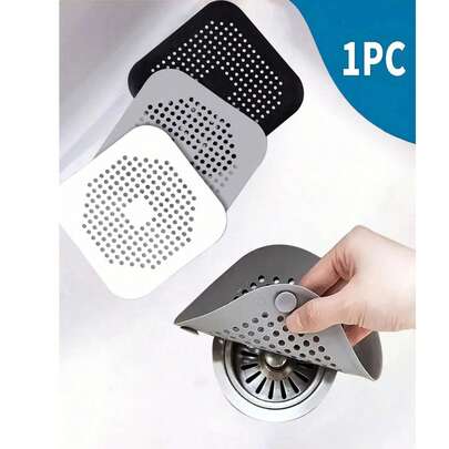 3/1 cái Nắp đậy cống thoát nước bằng silicon chống tắc nghẽn - Ngăn ngừa tắc nghẽn và mùi hôi