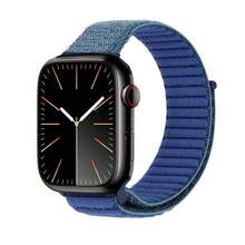 尼龙编织运动表带，兼容 Series 11、10、9、8、7、6、5、4、SE、Ultra 2，尺寸：49mm、46mm、45mm、44mm、42mm、41mm、40mm、38mm - 42/44/45/46/49mm - 查看 13
