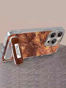 1个波点时尚手机壳，带镜面支架，适用于 17 Pro Max、17 Pro、17、16、15、14、13、11、12 Pro Max Plus，可爱防震保护套，最佳母亲节礼物 - 伽色 - 查看 2