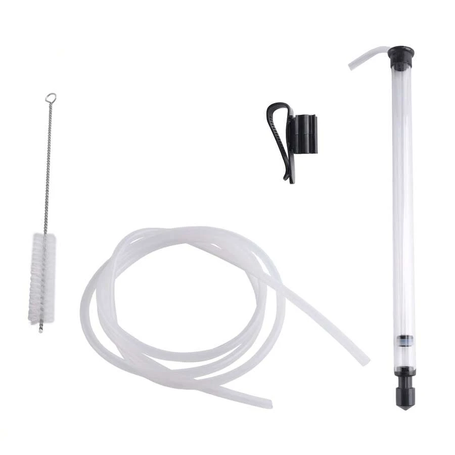 3/8In Auto Siphon With Clamp 6.5' Ft Hose Bottling Siphoning Kit With  Free Plastic Tubing For Beer - Multicolor - View 1