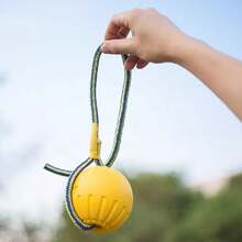 Dog Toy Ball, Pet Dog Chew Toy, Anti-Bite Durable Ring, Teeth Grinding, Anti-Bite Floating Water Relief Tool, Pet Toy - Multicolor - View 5