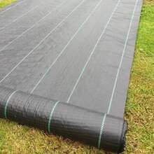 2*25M Heavy Duty  Control Membrane Garden Barrier Fabric Landscaping Cover - A - View 7