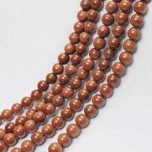 AAA Grade Dreamlike Gold Sandstone Beads, Loose Beads, Suitable For DIY Jewelry Making, Gifts And Presents - Gold - View 7