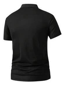 Disney Men Polo Shirts - 黑色 - 查看 3