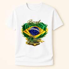 Suffix Camiseta Brasil Masculina e Feminina Copa do Mundo 2026 - Branco-EST 04 - Visão 8