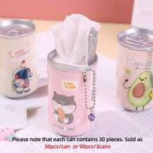 3pcs/Pack Random Style - Mini Portable Wet Wipes, Keep Hands Clean Anytime Anywhere, Caring Cleaning, Cute Mini Travel Wet Wipes, Travel Essential - Multicolor - View 10