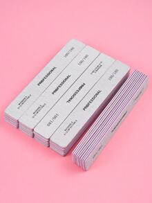 Bộ 3/5/10/25 dũa móng chuyên nghiệp, độ nhám 100/180, có thể rửa sạch, hai mặt, dùng cho móng acrylic, móng gel, dụng cụ làm móng tay chân, dụng cụ chăm sóc móng, dụng cụ nghệ thuật làm móng, móng tay, dụng cụ làm móng - Nhiều màu - Xem 4