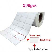 Adhesive Labels, Square And Round Blank Handwritten Self-Adhesive Notes, Product Price Tags, Food Date Labels, Storage Box Labels, Differentiated Classification Label Stickers For Daily Office Use - View 12