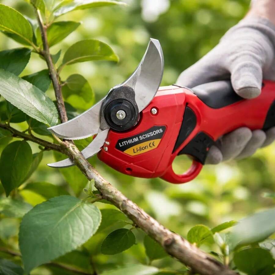 Cordless Electric Pruning Shears Kit With 2 Batteries - US A Type Plug(110-127V) - View 1