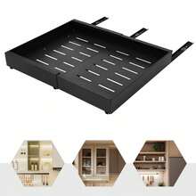 SanBouSi Pull Out Cabinet Drawer Telescopic Drawer Extendable Cabinet Drawer - Black - View 7