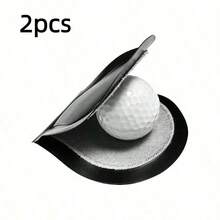 Bộ 2 khăn lau bóng golf bỏ túi, chất liệu nylon đen, kiểu khăn lau. - Nhiều màu - Xem 6