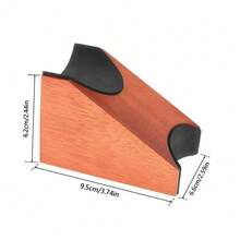 Giá đỡ cổ đàn guitar 2 trong 1 bằng gỗ mun, gối kê cổ đàn bass. - Nhiều màu - Xem 2