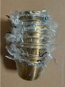 韩式不锈钢圆形金色 SUS304 蘸酱碟，厨房，圣诞礼物，学校用品 - 多色 - 查看 21