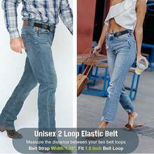 2条装弹性腰带，男女通用 - A - 查看 2