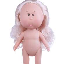 Muñeca de patata de 24 cm Mia, muñeca desnuda, conjunto de muñeca Waldorf hecha a mano, regalo, muñeca, muñeca de algodón, ropa de muñeca aleatoria, ropa de muñeca reemplazable, ropa de peluche, ropa de muñeca viva - Multicolor - Ver 4