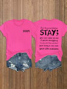 Summer Women'S Front And Back STAY Printed Short-Sleeve T-Shirt, Made From Comfortable And Breathable Fabric, Perfect For Casual Sports Style, Suitable For Spring And Summer. Loose Fit Benito Bowl,Big Game, Football Fast Delivery Women'S Casual And Stylish Short-Sleeved Printed Shirt/T-Shirt, Breathable, Suitable For Outdoor Sports, Everyday Wear, Birthday Gifts, Christmas Gifts, Halloween Gifts, Or As A Commemorative Shirt For Friends Or Loved Ones. Also Suitable As A Pullover - trắng - Xem 10