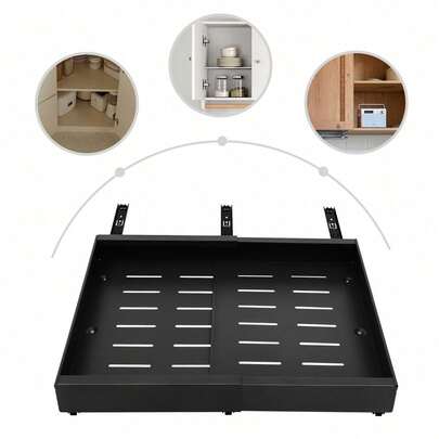 SanBouSi Pull Out Cabinet Drawer Telescopic Drawer Extendable Cabinet Drawer