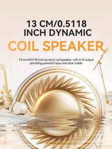 Acer 宏碁 OHR544 无线蓝牙耳机，立体声低音，降噪麦克风，低延迟游戏模式，杜比音效，触控操作，轻巧便携，超长续航，兼容智能手机/平板电脑/笔记本电脑，配备充电盒。推荐作为圣诞节/情人节礼物。 - 查看 7