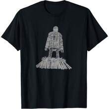 Man Made Of Wicker T-Shirt - Black - View 1