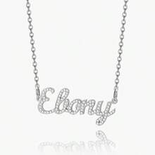 1 Dây chuyền chữ cái đính kim cương tùy chỉnh, trang sức lấp lánh, kiểu dáng tối giản, món quà hoàn hảo cho Ngày của Mẹ, Lễ Phục Sinh và bạn bè & gia đình. - Nhiều màu - Xem 7