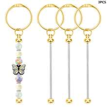 3/6/8/10/12/24个串珠书签 - DIY金属书签，手工串珠书签流苏，适合送给爱书人、学生、老师、朋友和家人 - 書圈螺桿 - 查看 14