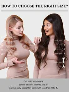 SUYYA 14英寸真人发接发片 20片装 银灰色接发片 女士无痕接发片 真人发 - SSilver - 查看 8