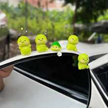 1pcs Cute Little Turtle Car Ornament Car Electric Car Small Ornament Car Interior Decoration Car Center Console Decorat - 5 chiếc - Xem 4