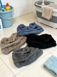 1 cái/2 cái/3 cái/4 cái/6 cái Khăn bọc chổi mềm, Chổi dày dặn dùng được cả khô và ướt, Miếng lau nhà thấm hút bụi bẩn - A - Xem 4