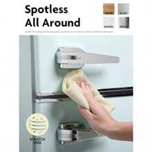 Fantasticlean - Rollo de paño de limpieza de microfibra paquete de 75 toallas desprendibles 30 x 30 cm trapos reutilizables lavables beige - Beis - Ver 4