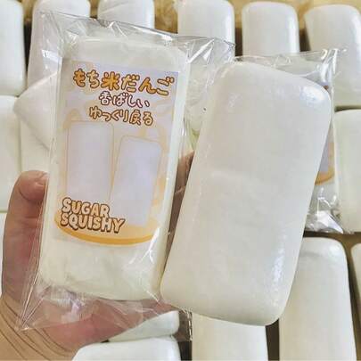 1 que bánh gạo giả mềm đàn hồi chậm, mô hình giảm căng thẳng bằng PU dành cho học sinh, quà tặng (Sản phẩm không bao gồm sticker, vui lòng không mua nếu bạn không thích) - Quà tặng hoàn hảo - Quà sinh nhật - Quà tặng lý tưởng - Quà bất ngờ - Quà tặng ngày lễ - Quà tặng theo mùa - Quà Halloween - Quà Giáng sinh - Quà tặng tinh tế cho người đam mê game - Quà tặng - Quà Phục sinh