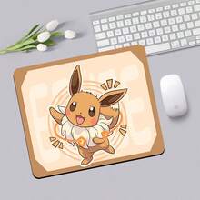 Alfombrilla de ratón con estilo de anime Pokémon, base de goma antideslizante, alfombrilla de escritorio de oficina y juegos con diseño de dibujos animados de moda - Multicolor - Ver 6