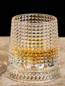 6.8盎司/200毫升旋转威士忌酒杯，带减压底座，适用于波本威士忌、苏格兰威士忌和鸡尾酒，是威士忌爱好者的独特礼物。 - 彩色 - 查看 15