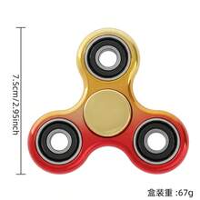 铝合金材质 - 静音R188轴承金属，拉丝表面处理，办公桌玩具，适合成人，缓解焦虑，帮助集中注意力，EDC（日常携带）指尖玩具 - 彩色 - 查看 19